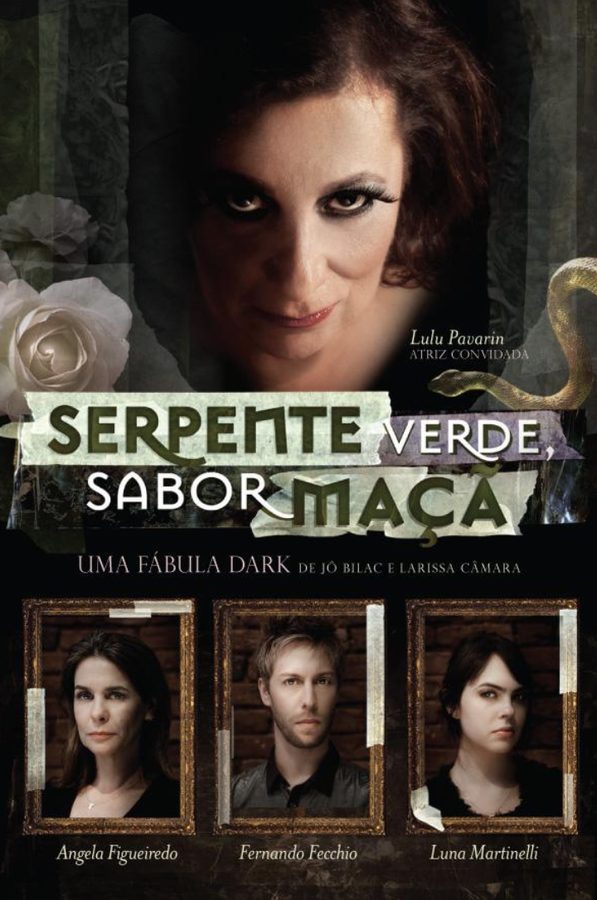 Capa: Serpente Verde, Sabor Maçã